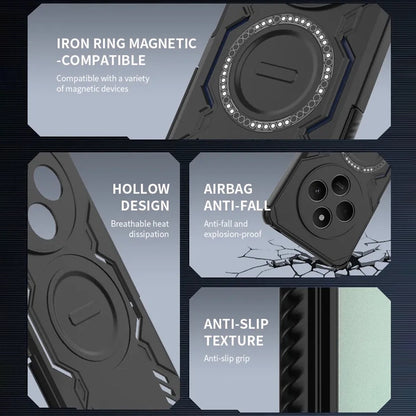 MagSafe Case for Honor 600 Pro, Techsuit, ArmorMag, Black