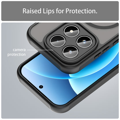 MagSafe Case for Honor 600 Pro, Techsuit, HaloFrost II, Black