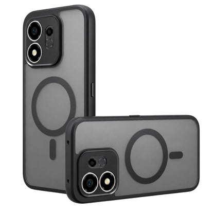 MagSafe Case for Honor 600 Smart, Techsuit, PureFrost, Satin Black