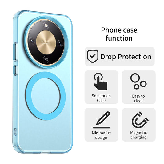 MagSafe Case for Honor Magic8 Lite, Techsuit, CandyCase, Blue