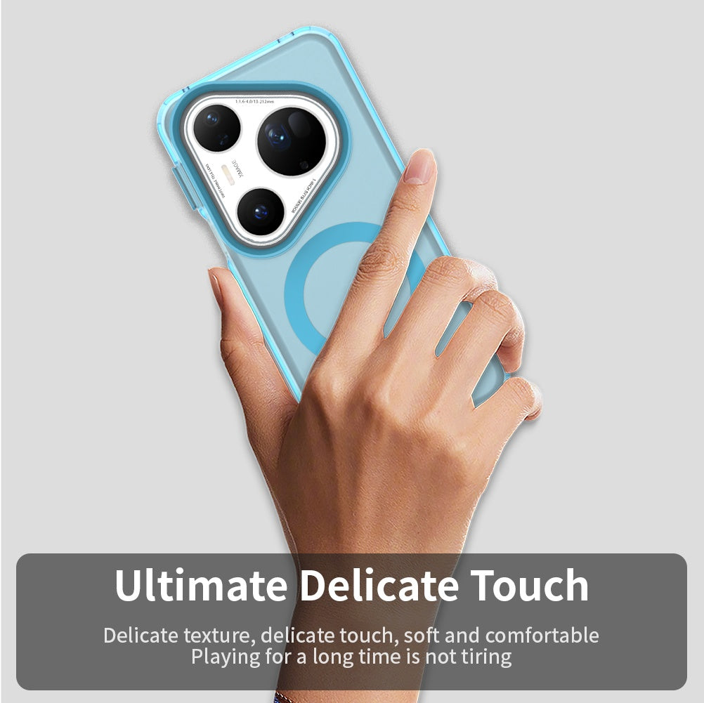 MagSafe Case for Huawei Pura 80 Ultra, Techsuit, CandyCase, Blue