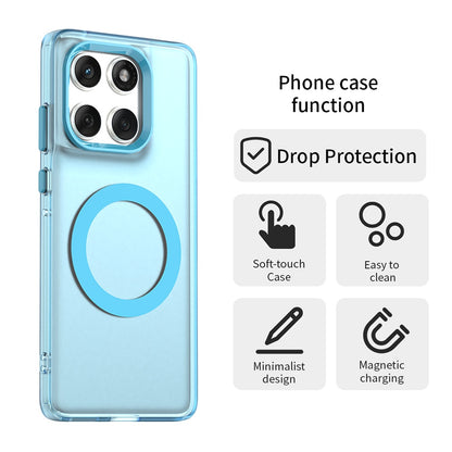 MagSafe Case for Motorola Edge 60 Fusion / Edge 60, Techsuit, CandyCase, Blue