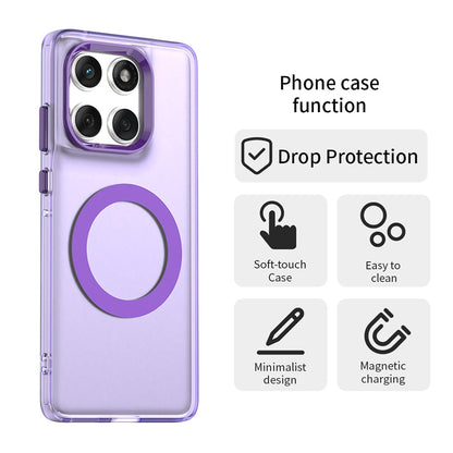 MagSafe Case for Motorola Edge 60 Fusion / Edge 60, Techsuit, CandyCase, Purple