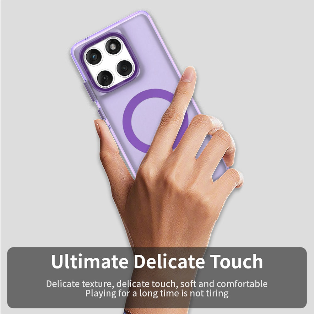 MagSafe Case for Motorola Edge 60 Fusion / Edge 60, Techsuit, CandyCase, Purple