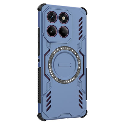 MagSafe Case for Motorola Edge 60 Pro, Techsuit, ArmorMag, Blue