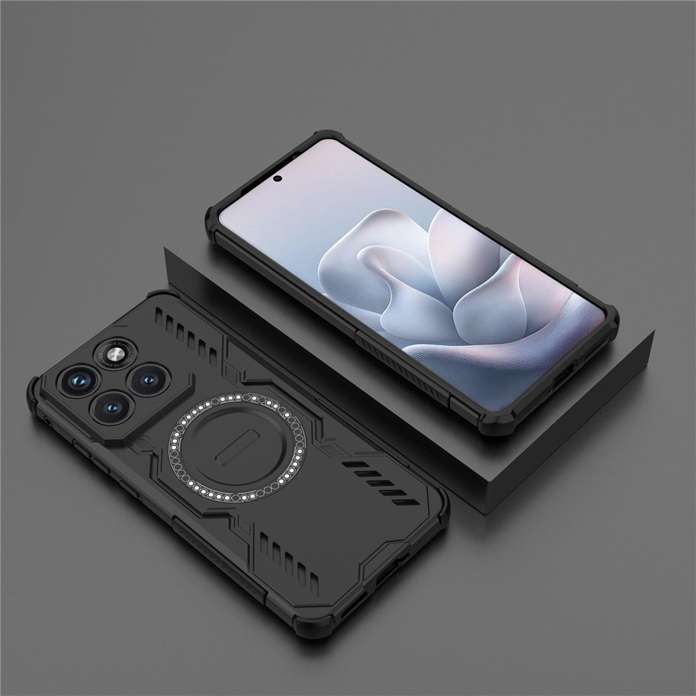 MagSafe Case for Motorola Edge 70 Fusion, Techsuit, ArmorMag, Black