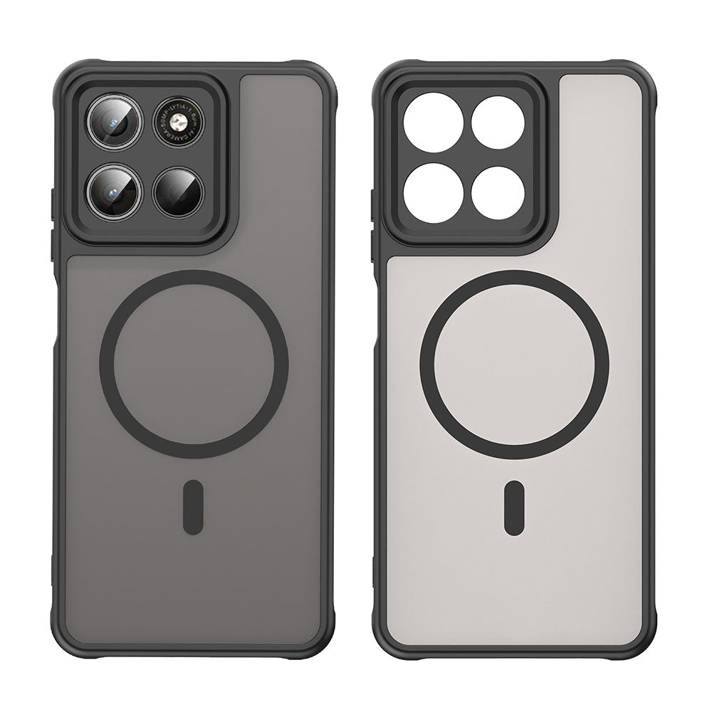 MagSafe Case for Motorola Moto G47 / G37 Power / G37, Techsuit, HaloFrost II, Black