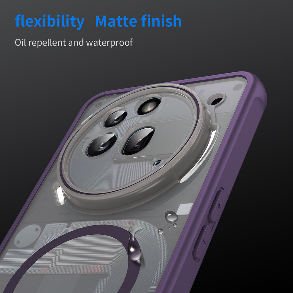 MagSafe Case for Nothing Phone (3a) Pro, Techsuit, HaloFrost II, Purple