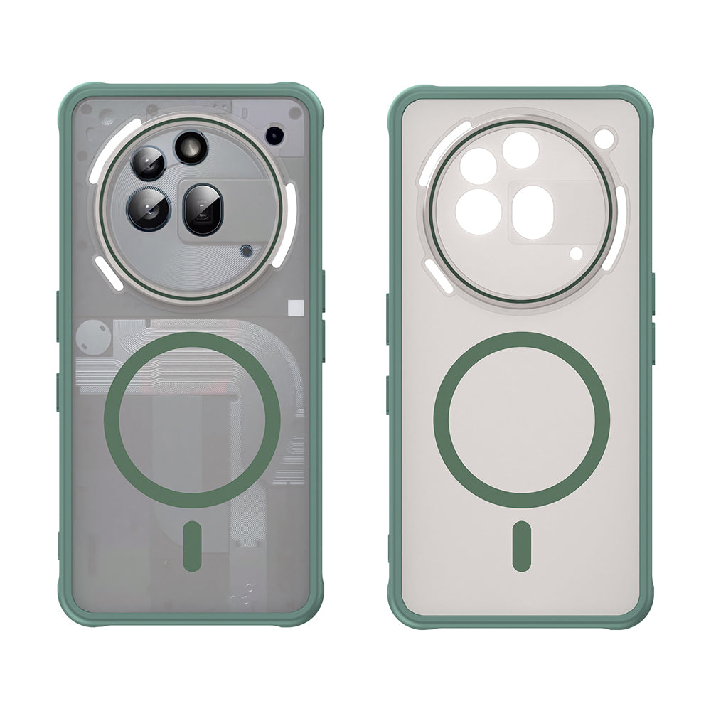MagSafe Case for Nothing Phone (3a) Pro, Techsuit, HaloFrost II, Green