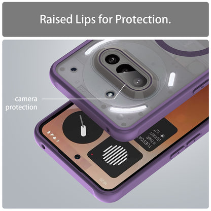 MagSafe Case for Nothing Phone (3a), Techsuit, HaloFrost II, Purple