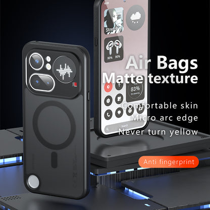 MagSafe Case for Nothing Phone (4a), Techsuit, PureFrost, Satin Black
