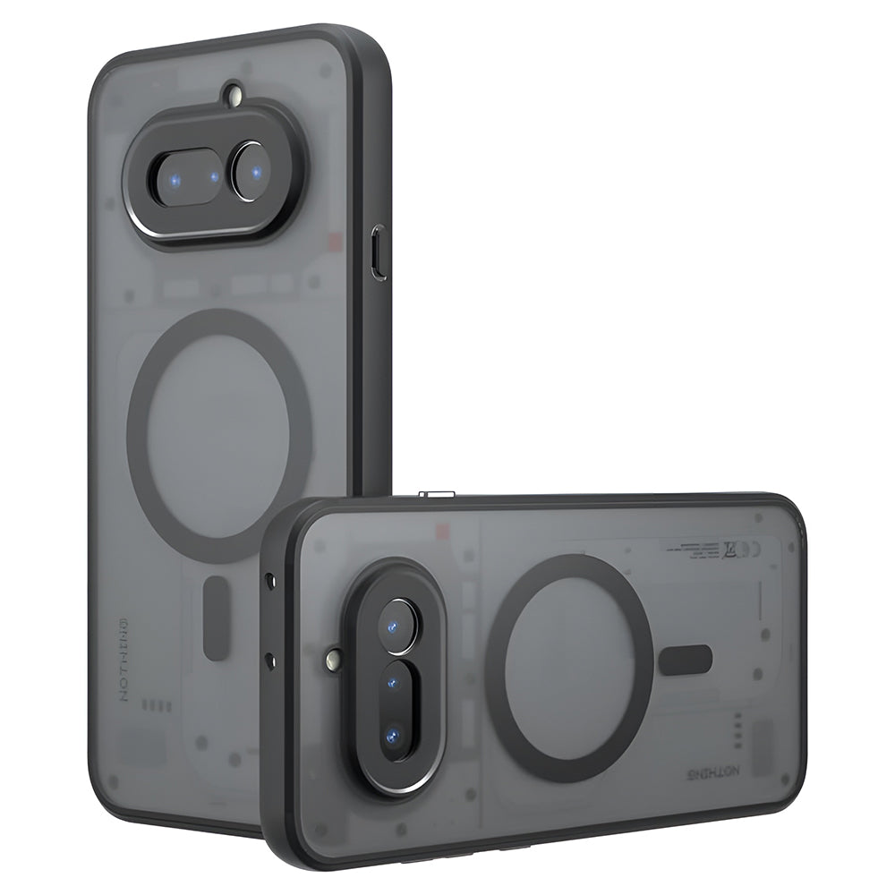 MagSafe Case for Nothing Phone (4a), Techsuit, PureFrost, Satin Black
