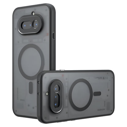 MagSafe Case for Nothing Phone (4a), Techsuit, PureFrost, Satin Black