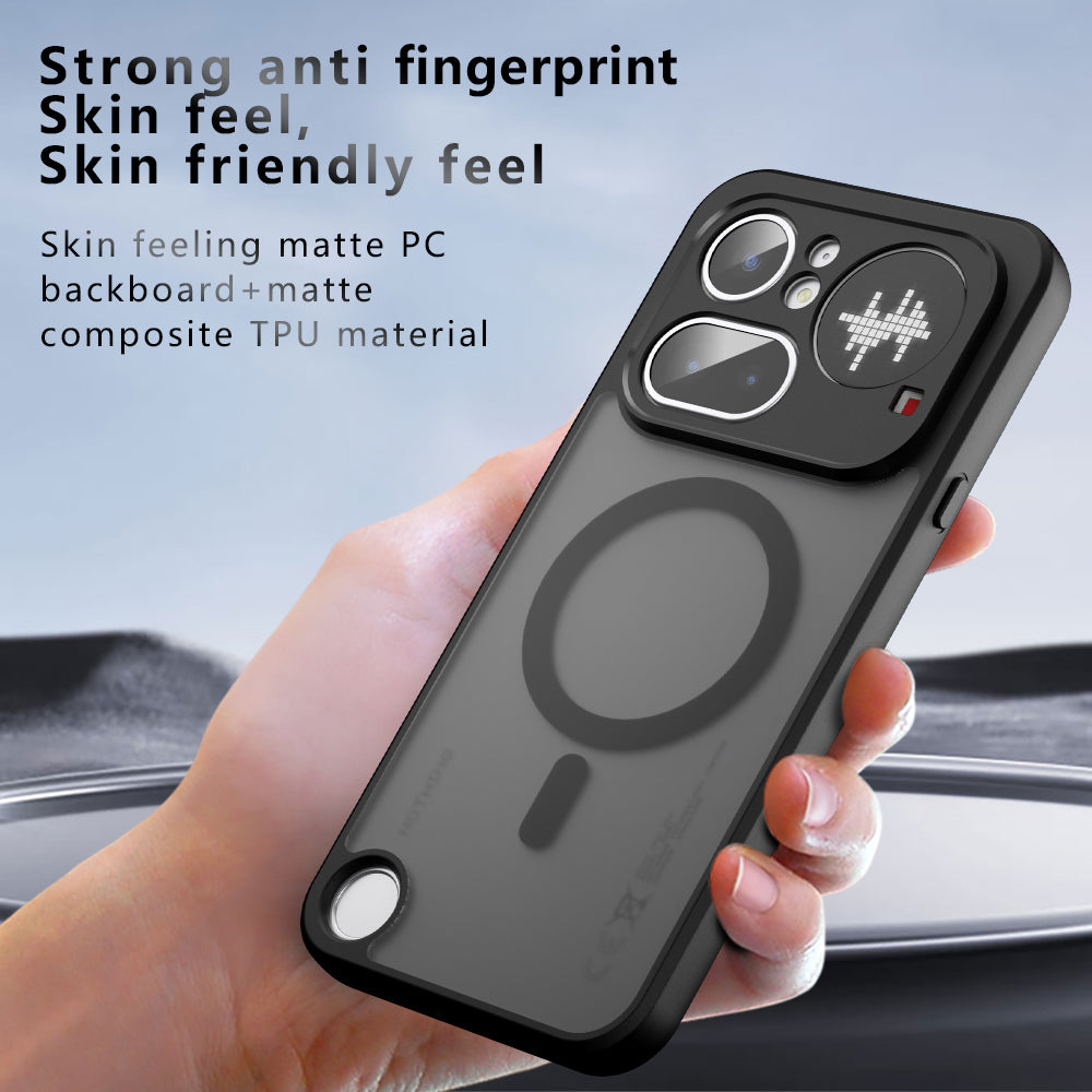 MagSafe Case for Nothing Phone (4a), Techsuit, PureFrost, Satin Black