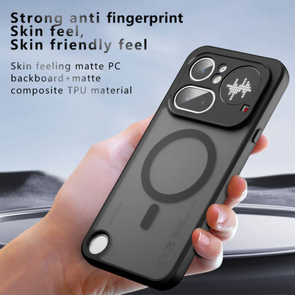 MagSafe Case for Nothing Phone (4a), Techsuit, PureFrost, Satin Black