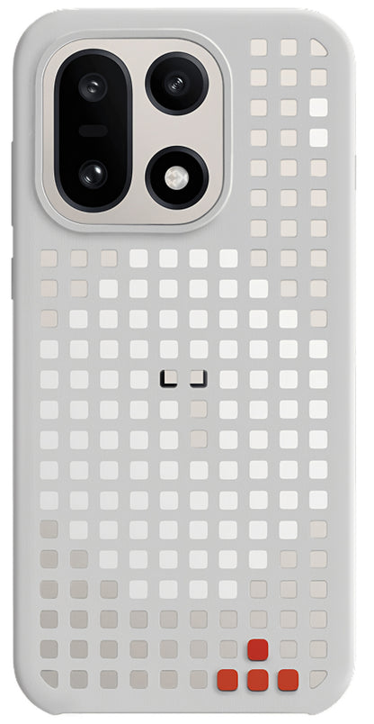 Case for OnePlus 15, Hole Pattern Magnetic, Gray 5431102022