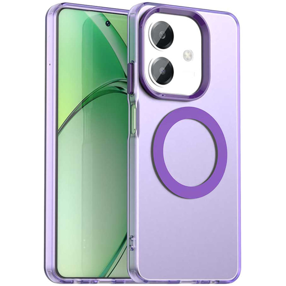 MagSafe Case for Oppo A3 4G / A3 5G, Techsuit, CandyCase, Purple
