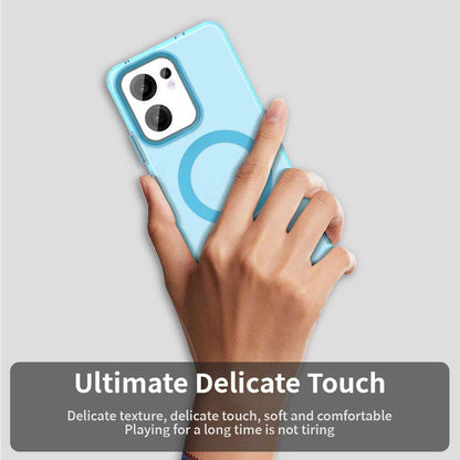 MagSafe Case for Oppo Reno13 FS 5G / Reno13 F 4G / Reno13 F, Techsuit, CandyCase, Blue