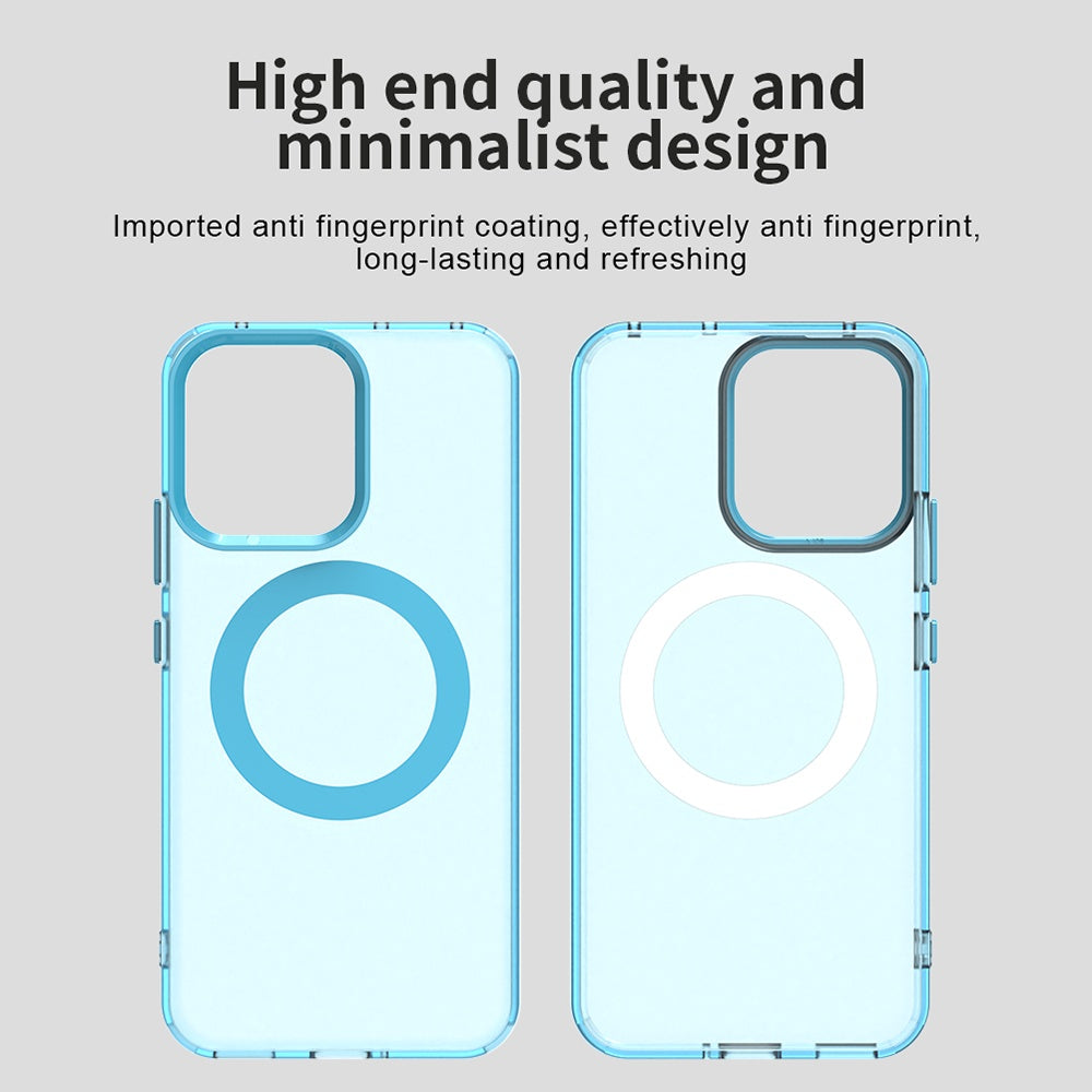 MagSafe Case for Oppo Reno14, Techsuit, CandyCase, Blue