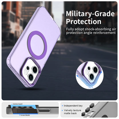 MagSafe Case for Oppo Reno14, Techsuit, CandyCase, Purple