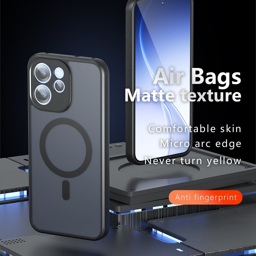 MagSafe Case for Oppo Reno15 FS / Reno15 F, Techsuit, PureFrost, Satin Black