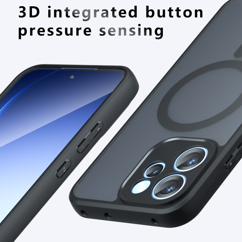 MagSafe Case for Oppo Reno15 FS / Reno15 F, Techsuit, PureFrost, Satin Black