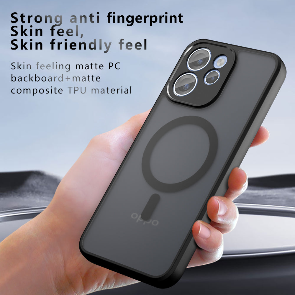 MagSafe Case for Oppo Reno15 FS / Reno15 F, Techsuit, PureFrost, Satin Black
