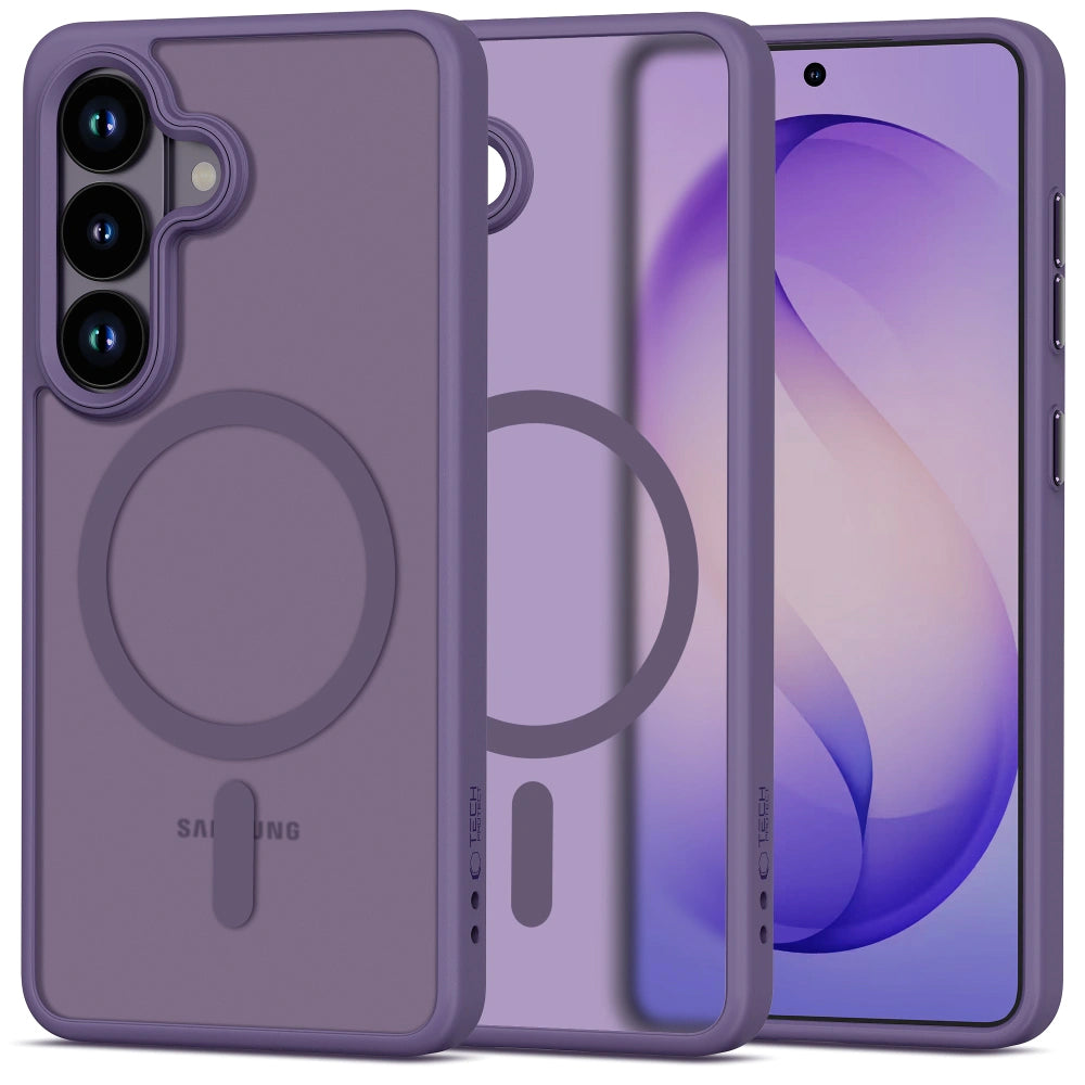 MagSafe Case for Samsung Galaxy S26 S942, Tech-Protect, Magmat, Matte Purple