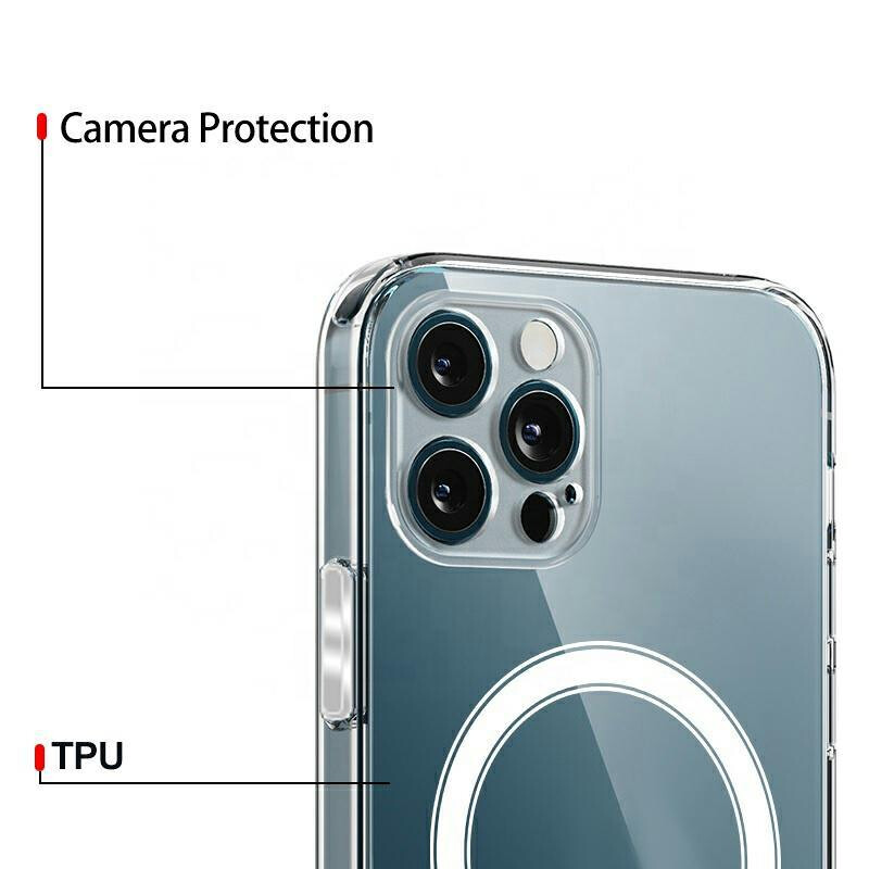 MagSafe Case for Samsung Galaxy S26 S942, OEM, 1800 Gauss, Transparent