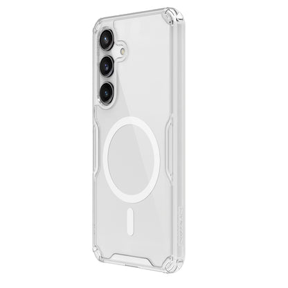MagSafe Case for Samsung Galaxy S24 S921, Nillkin, Nature Pro, Transparent 