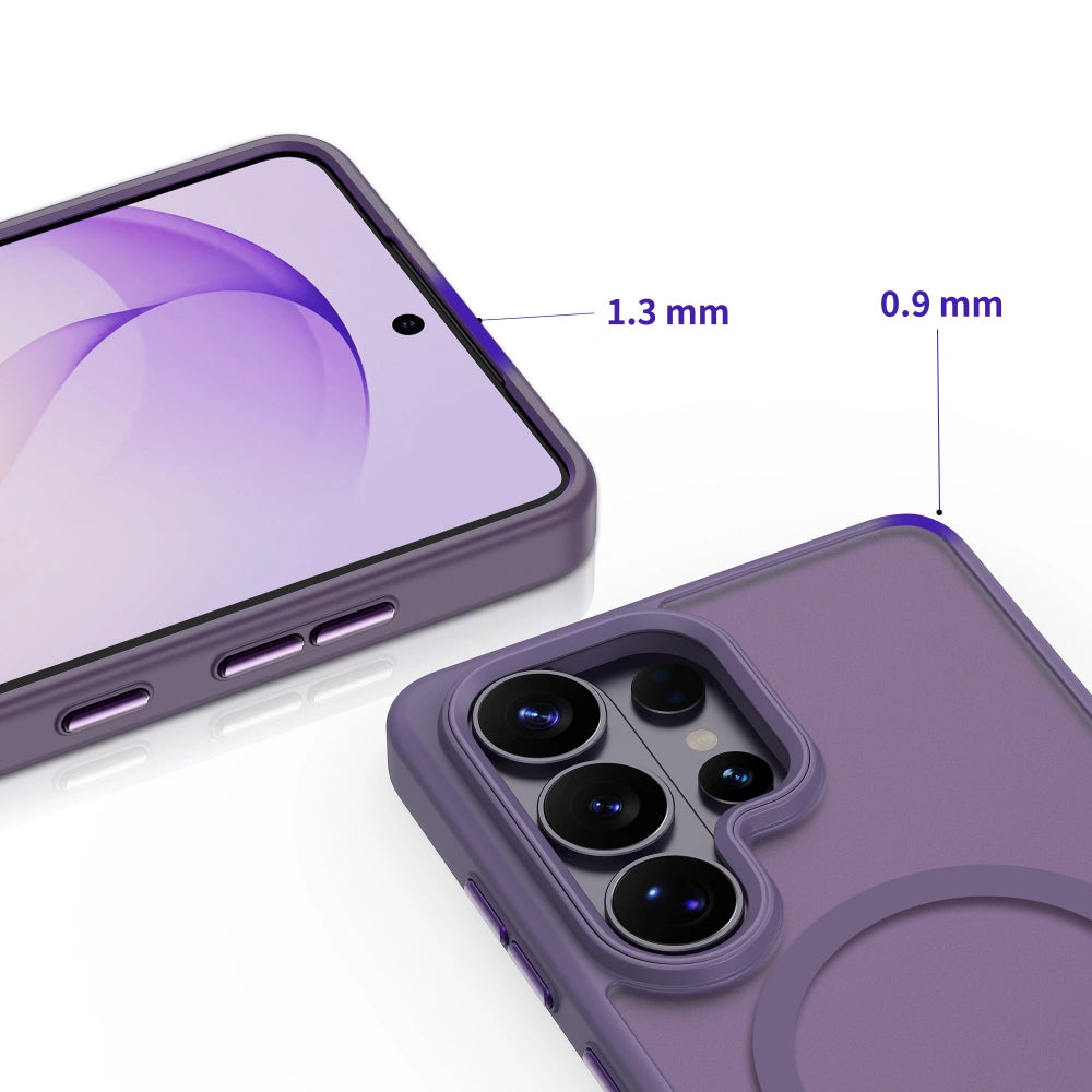 MagSafe Case for Samsung Galaxy S26 Ultra S948, Tech-Protect, Magmat, Matte Purple