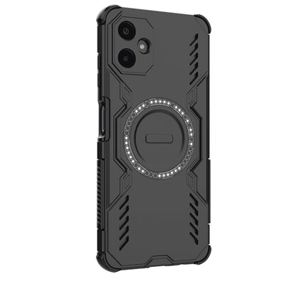 MagSafe Case for Samsung Galaxy A06 A065, Techsuit, ArmorMag, Black
