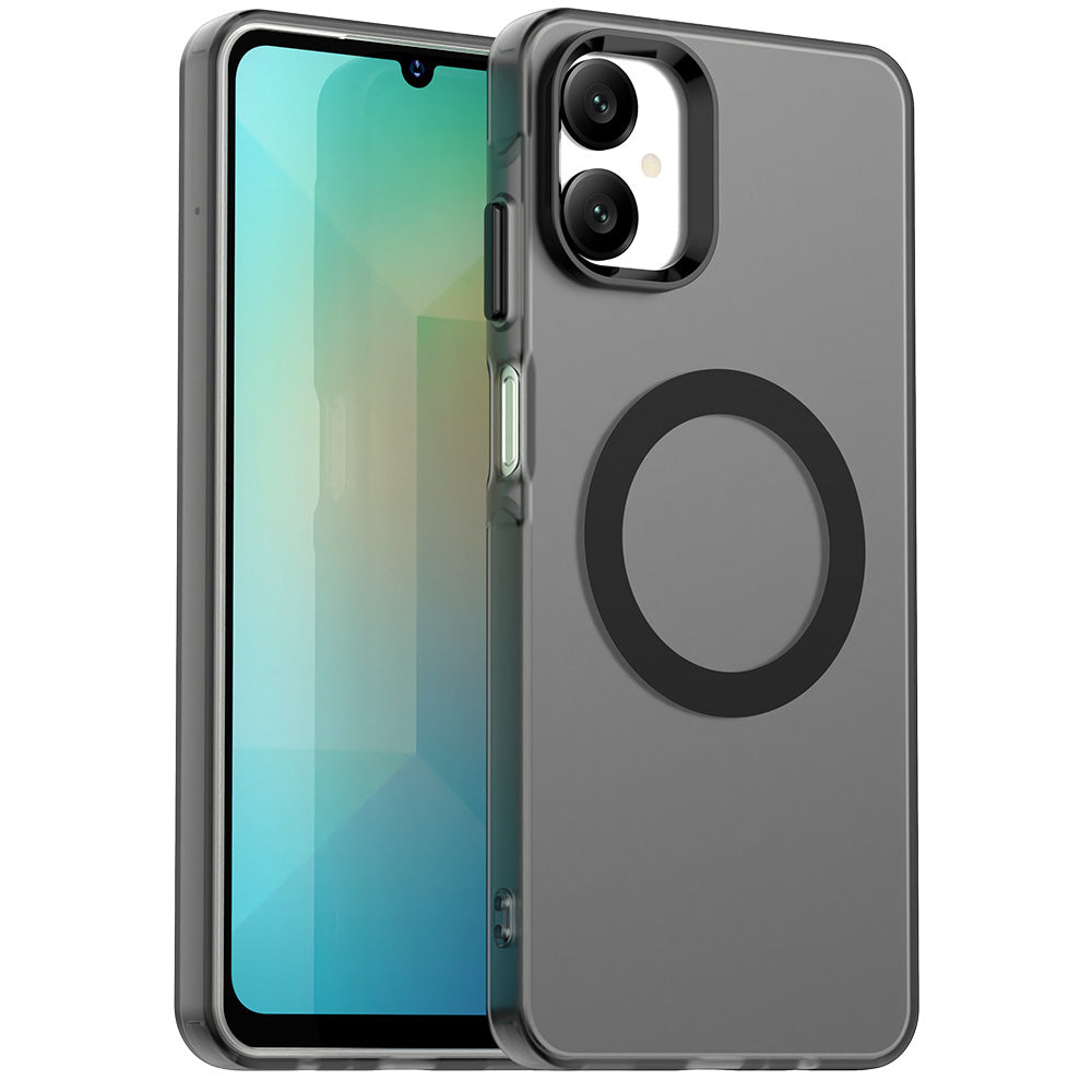 MagSafe Case for Samsung Galaxy A06 A065, Techsuit, CandyCase, Black