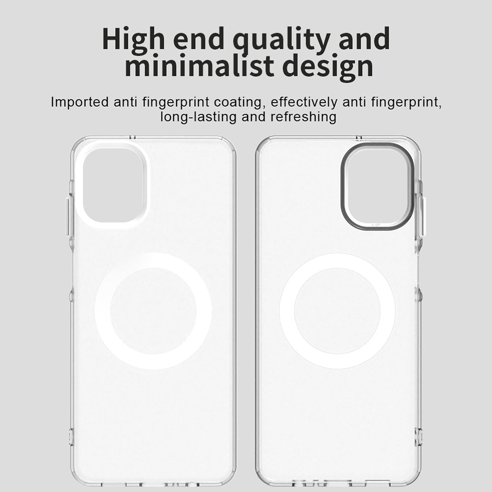 MagSafe Case for Samsung Galaxy A07 4G A075, Techsuit, CandyCase, White