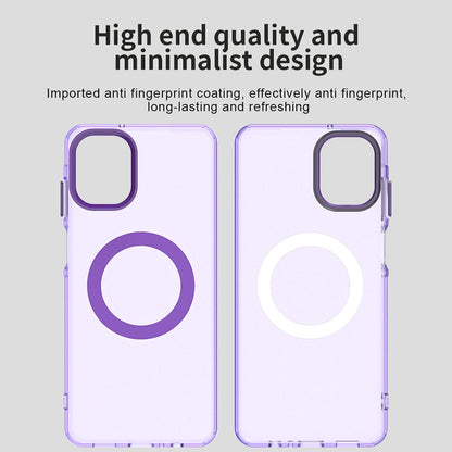 MagSafe Case for Samsung Galaxy A07 4G A075, Techsuit, CandyCase, Purple