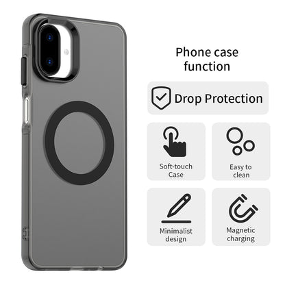 MagSafe Case for Samsung Galaxy A07 4G A075, Techsuit, CandyCase, Black