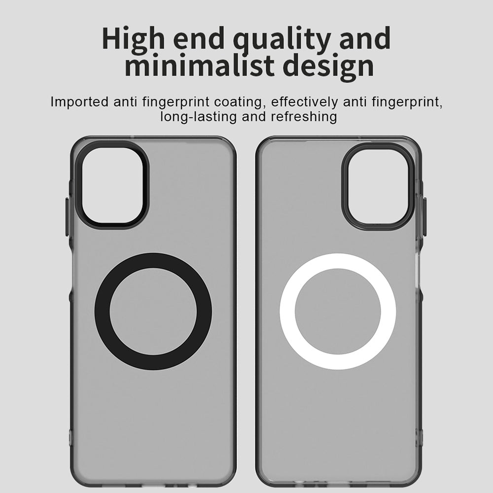 MagSafe Case for Samsung Galaxy A07 4G A075, Techsuit, CandyCase, Black