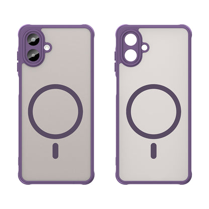MagSafe Case for Samsung Galaxy A07 4G A075, Techsuit, HaloFrost II, Purple