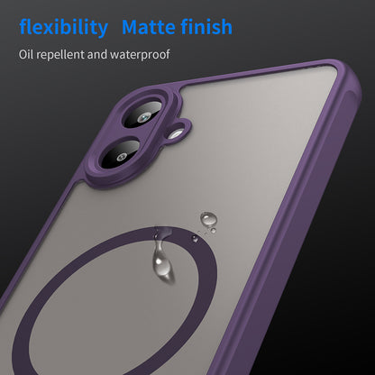 MagSafe Case for Samsung Galaxy A07 4G A075, Techsuit, HaloFrost II, Purple
