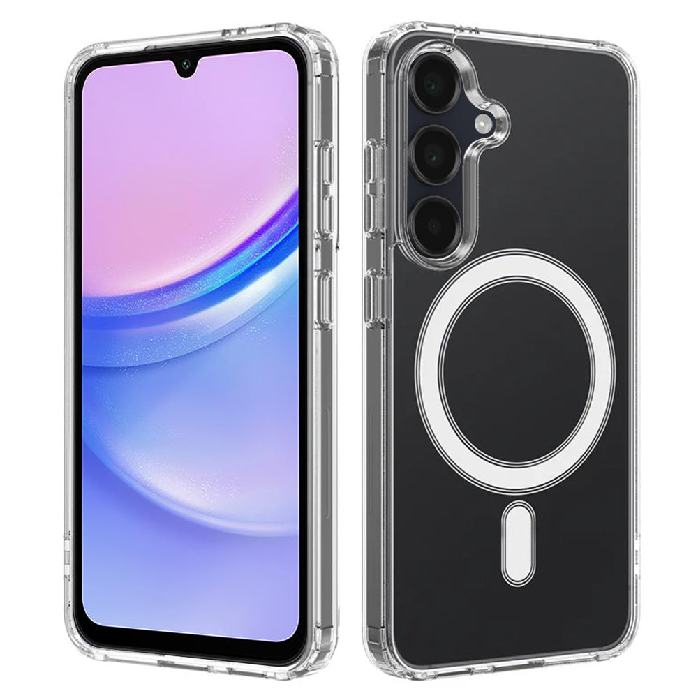 MagSafe Case for Samsung Galaxy A15 A155, Techsuit, Pro, Transparent