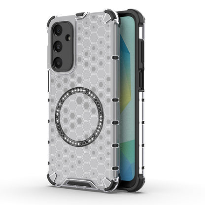 MagSafe Case for Samsung Galaxy A16 5G A166 / A16 4G A165, Techsuit, HoneyComb Shield, White