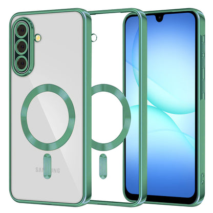 MagSafe Case for Samsung Galaxy A17 4G / A17 5G, Techsuit, Luxury Crystal, Light Green