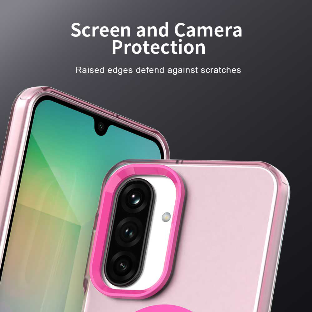 MagSafe Case for Samsung Galaxy A17 5G, Techsuit, CandyCase, Pink