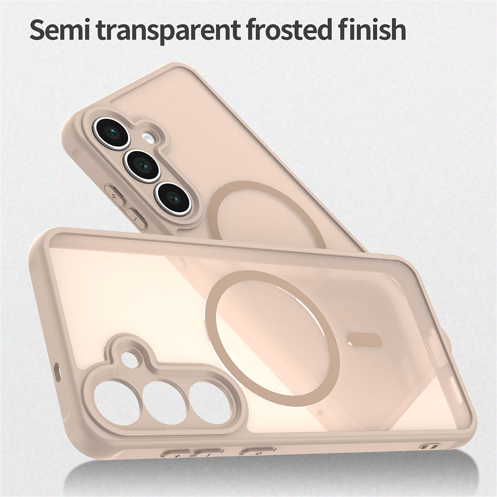 MagSafe Case for Samsung Galaxy A17 5G, Techsuit, HaloFrost II, Gold