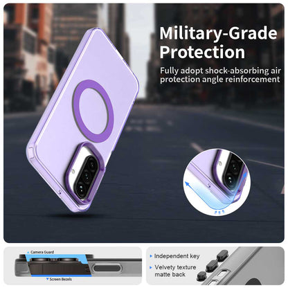 MagSafe Case for Samsung Galaxy A27 5G, Techsuit, CandyCase, Purple