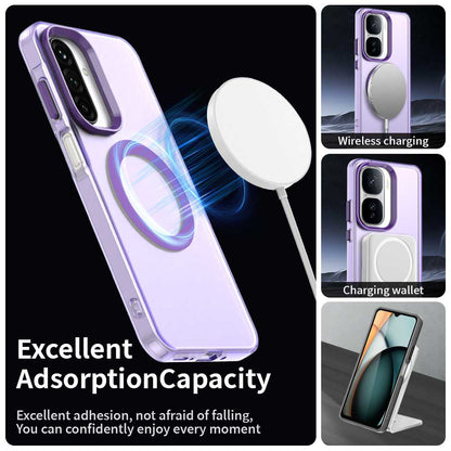 MagSafe Case for Samsung Galaxy A27 5G, Techsuit, CandyCase, Purple