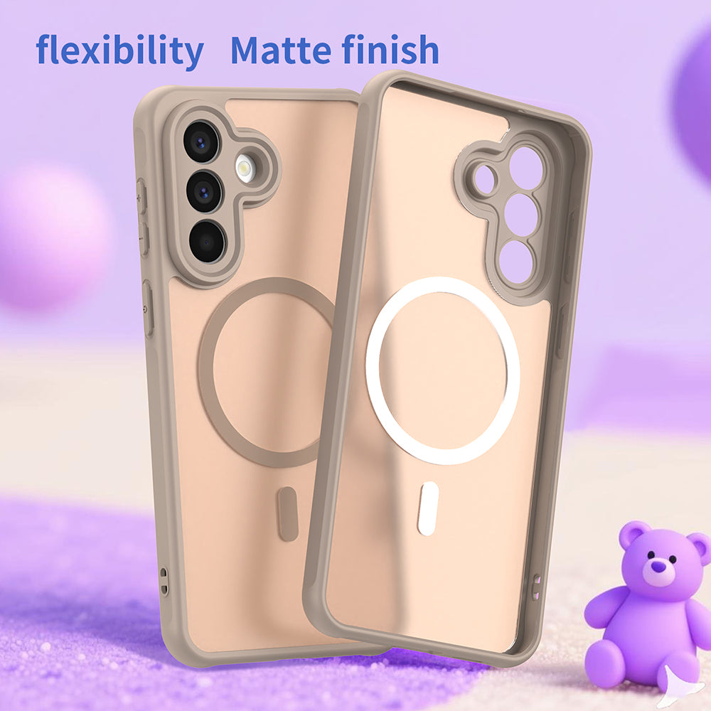MagSafe Case for Samsung Galaxy A27 5G, Techsuit, HaloFrost II, Gold