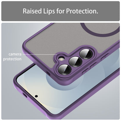 MagSafe Case for Samsung Galaxy A27 5G, Techsuit, HaloFrost II, Purple