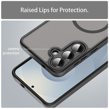 MagSafe Case for Samsung Galaxy A27 5G, Techsuit, HaloFrost II, Black