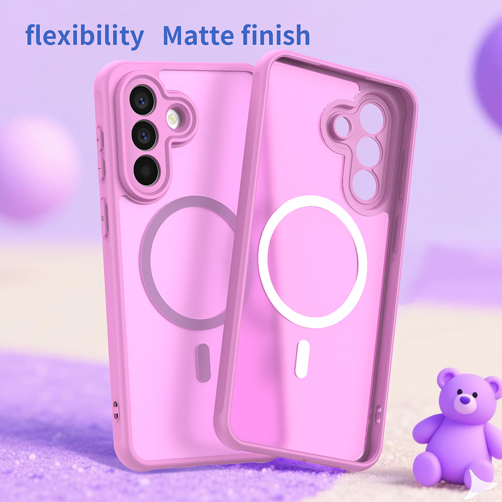 MagSafe Case for Samsung Galaxy A27 5G, Techsuit, HaloFrost II, Pink